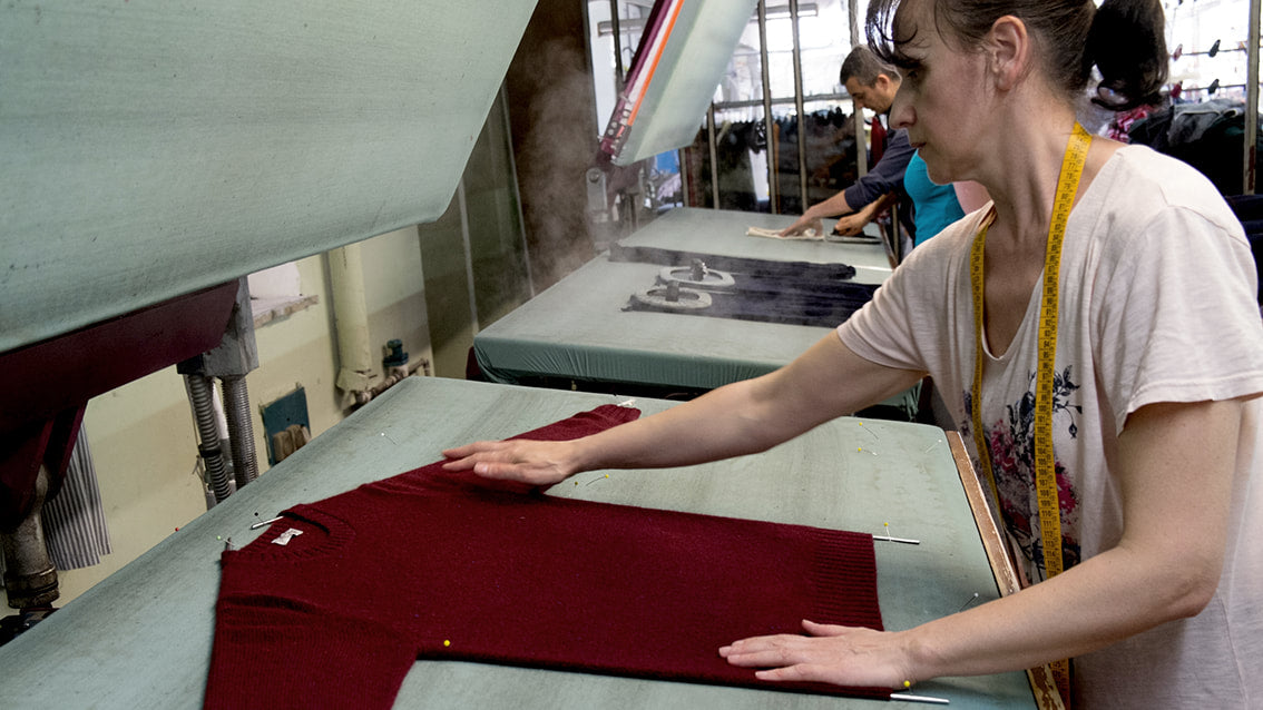 McGeorge knitwear production process